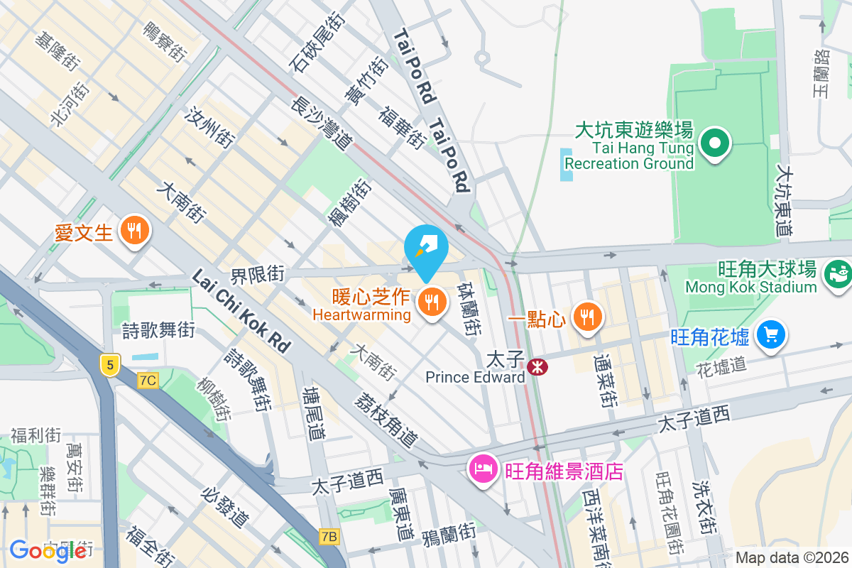萬利樓 地圖位置