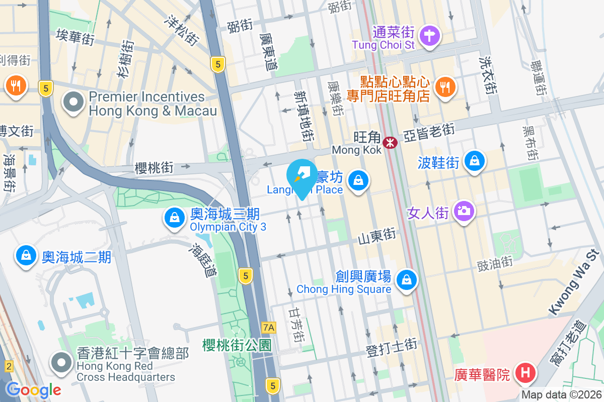廣東道1026號 地圖位置