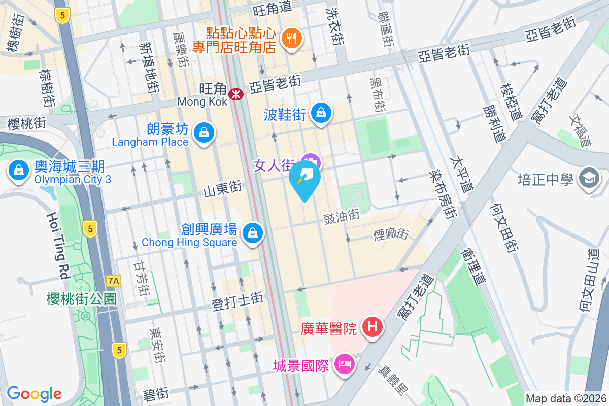 通菜街19號 地圖位置