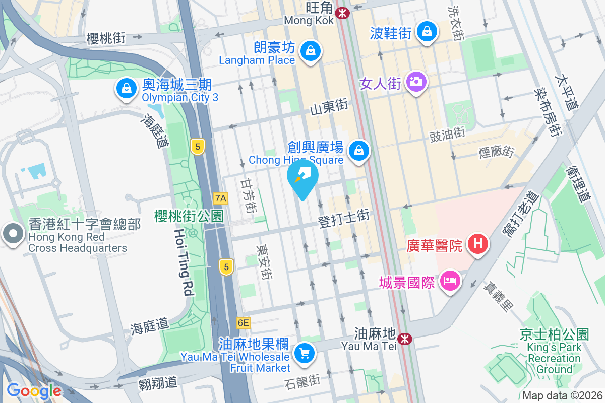 新填地街332號 地圖位置