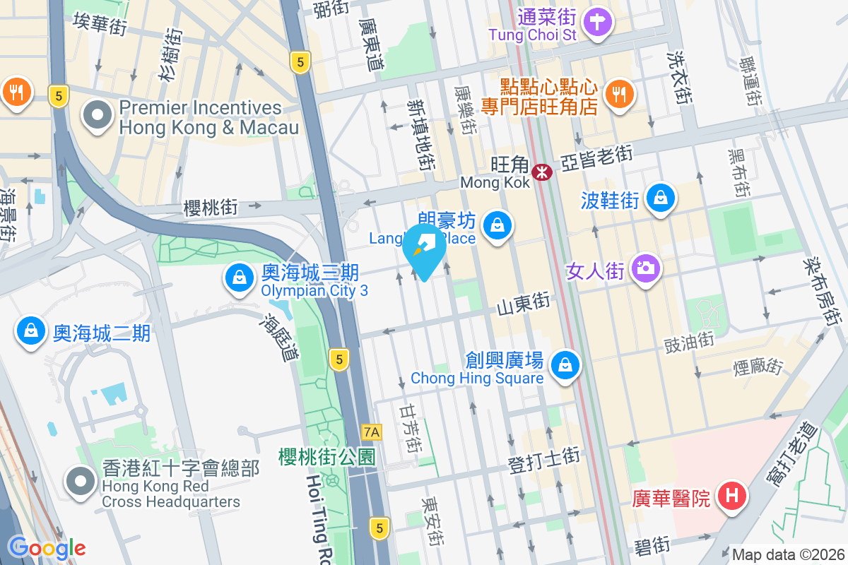 廣東道1014號 地圖位置