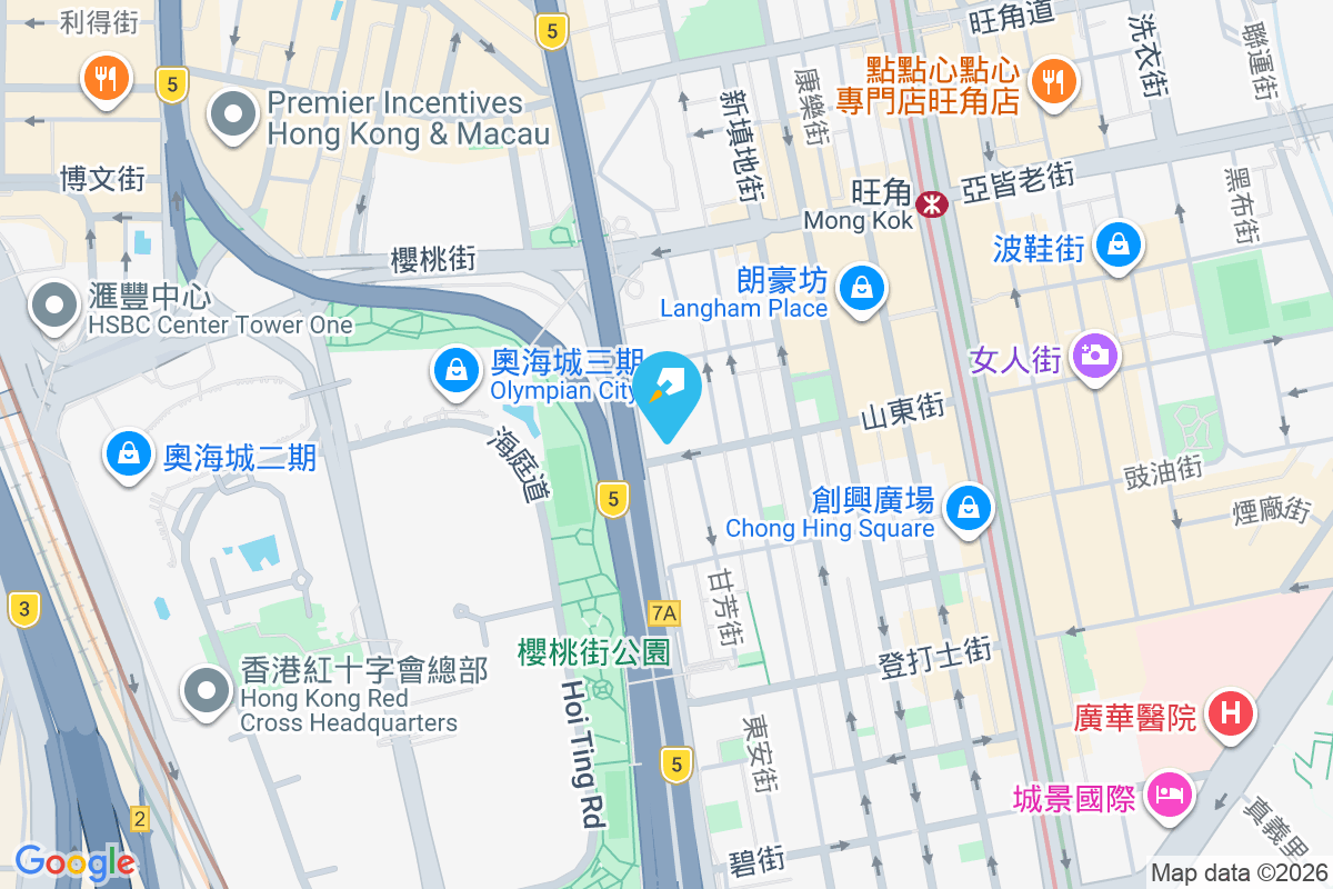山東街9號 地圖位置