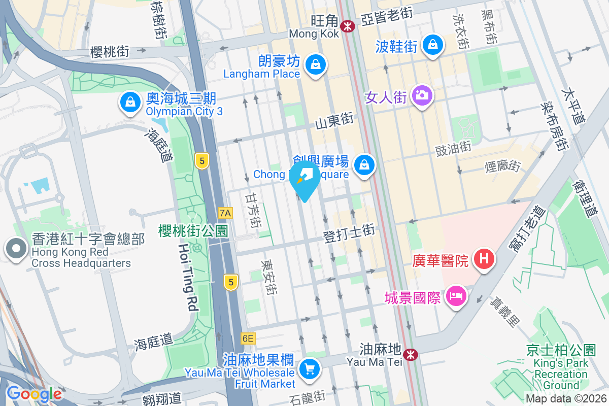 新填地街344號 地圖位置