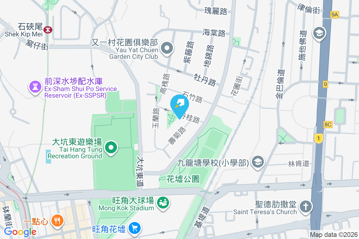 丹桂路3號 地圖位置