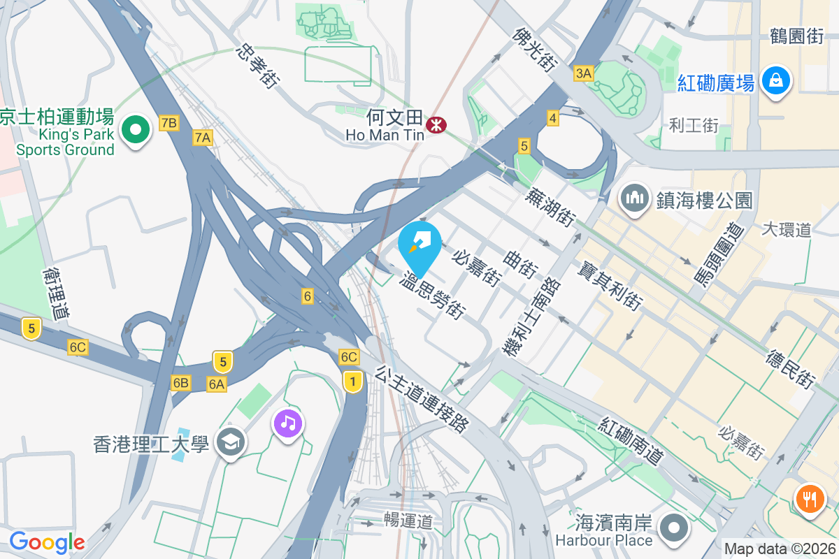 溫思勞街23號 地圖位置