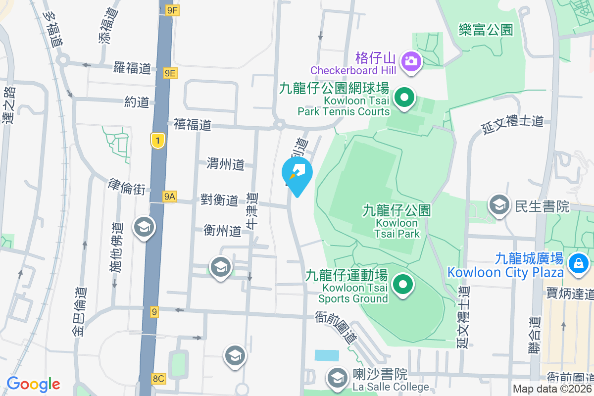 喇沙利道44號 地圖位置