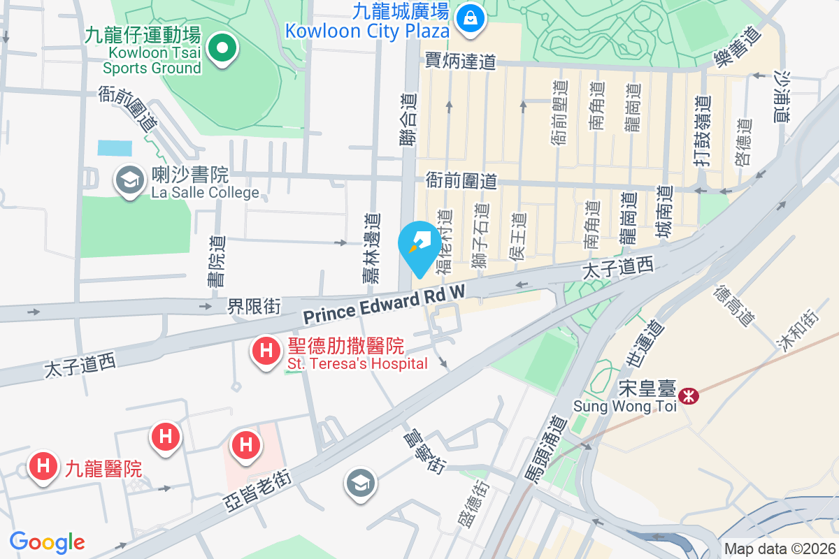 太子道西354號 地圖位置