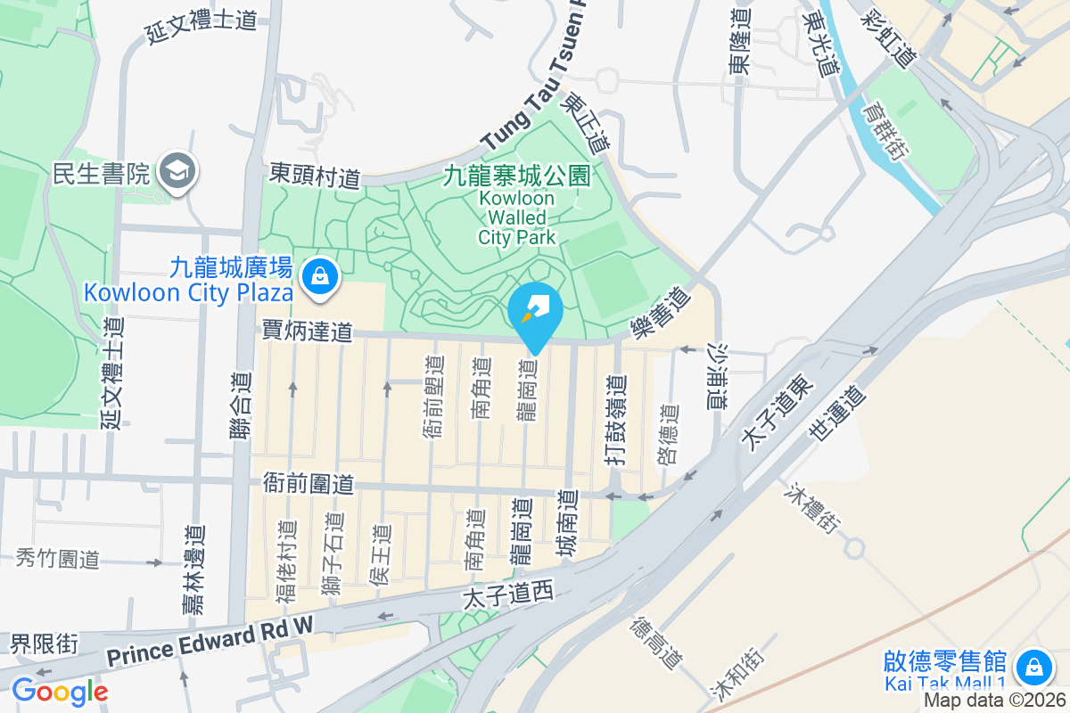 龍崗道52號 地圖位置