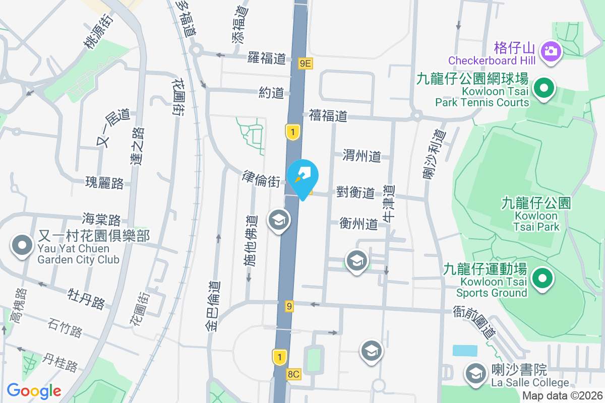 窩打老道148號 地圖位置