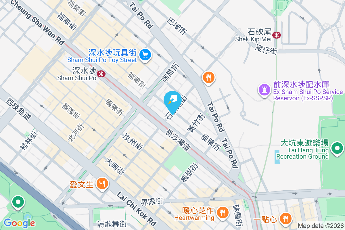 石硤尾街30號 地圖位置