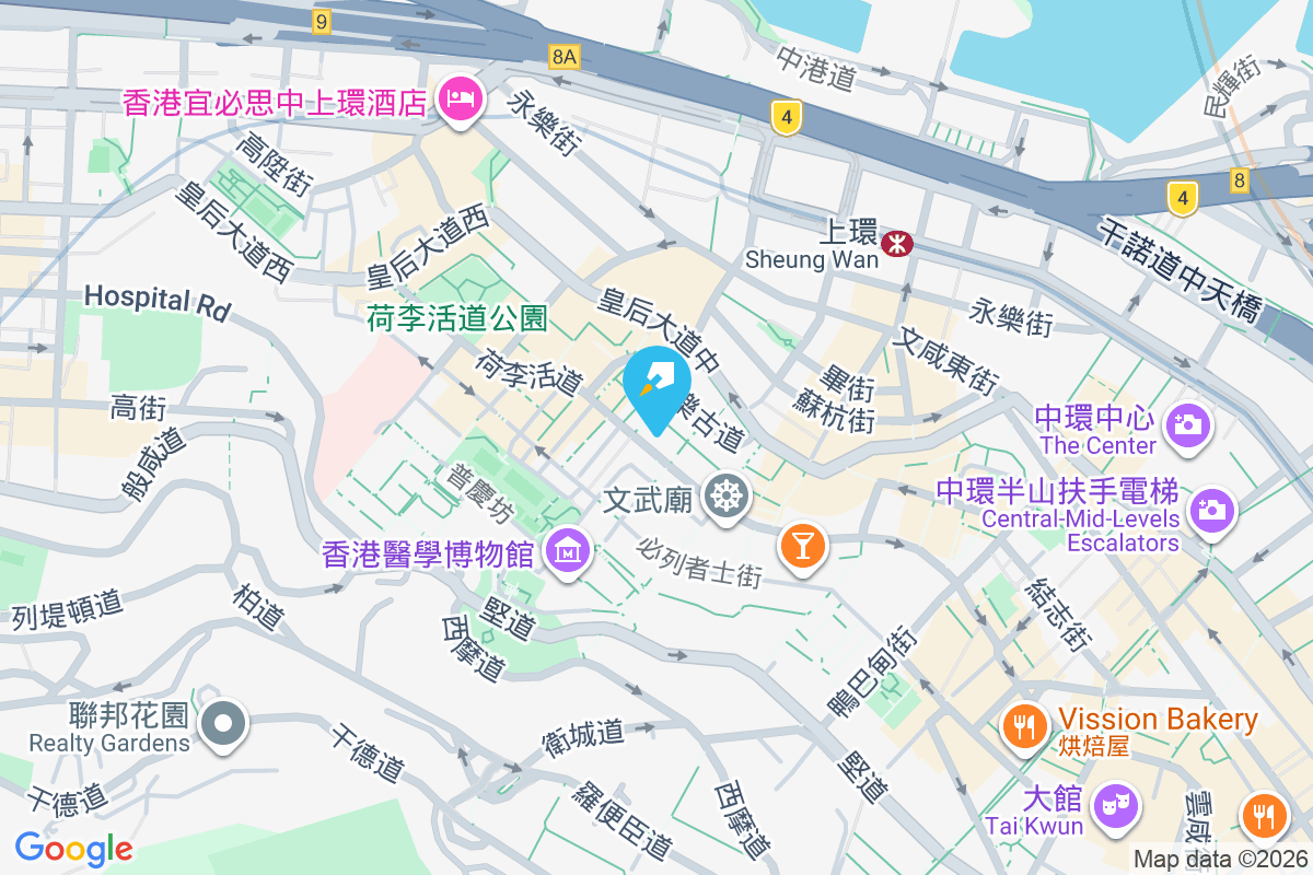 華冠大廈 地圖位置