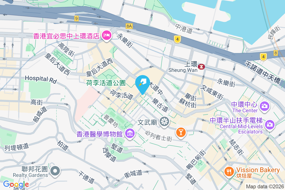樂古道12-16號 地圖位置