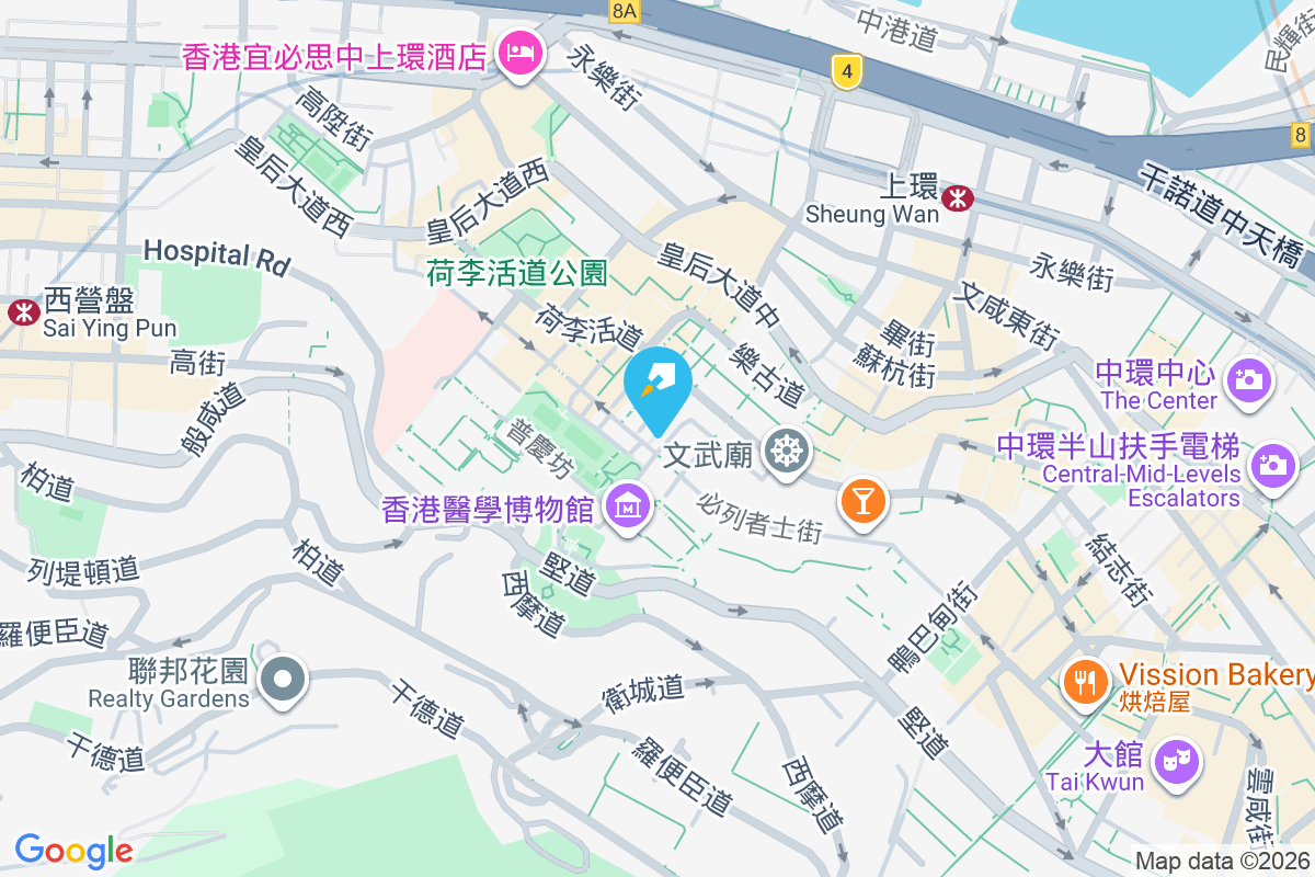 欣翠閣 地圖位置