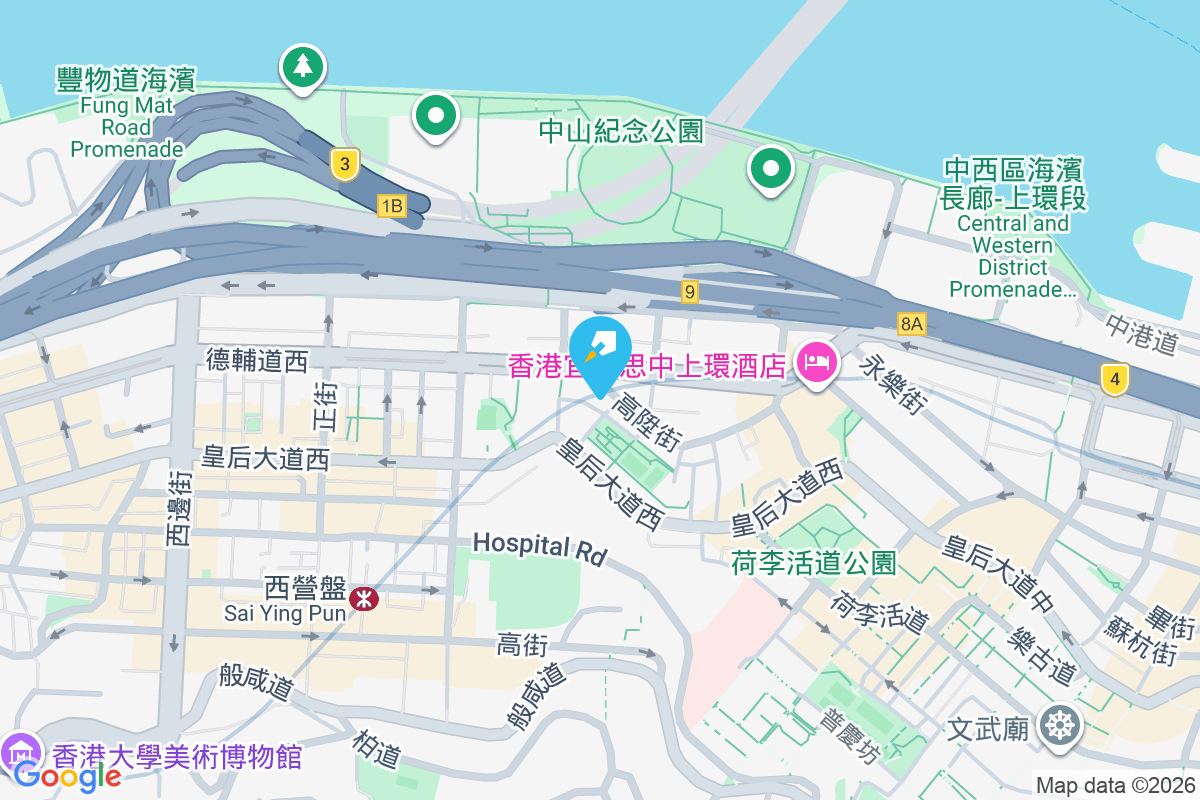 高陞街84-86號 地圖位置