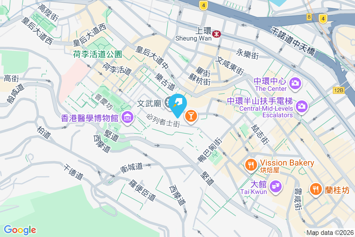 平安里 1-3 號 地圖位置
