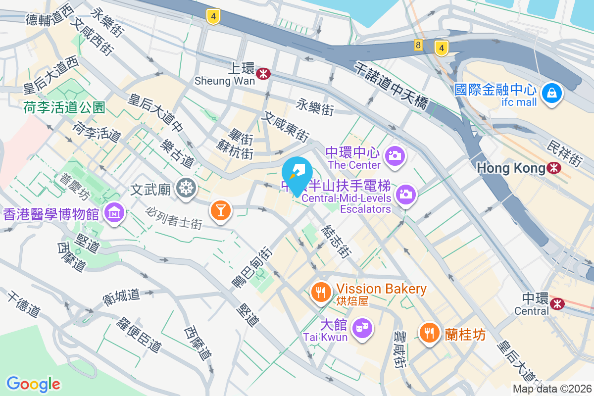 歌賦街14號 地圖位置