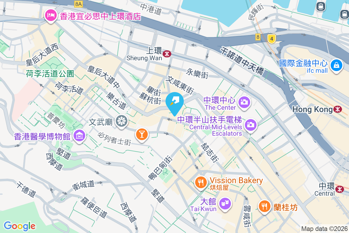 歌賦街35-39A號 地圖位置
