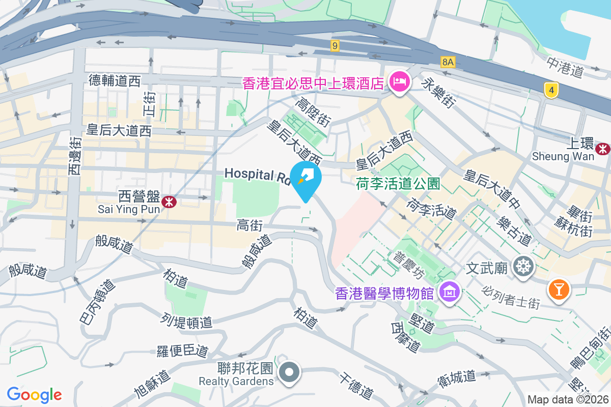 頌賢閣 地圖位置
