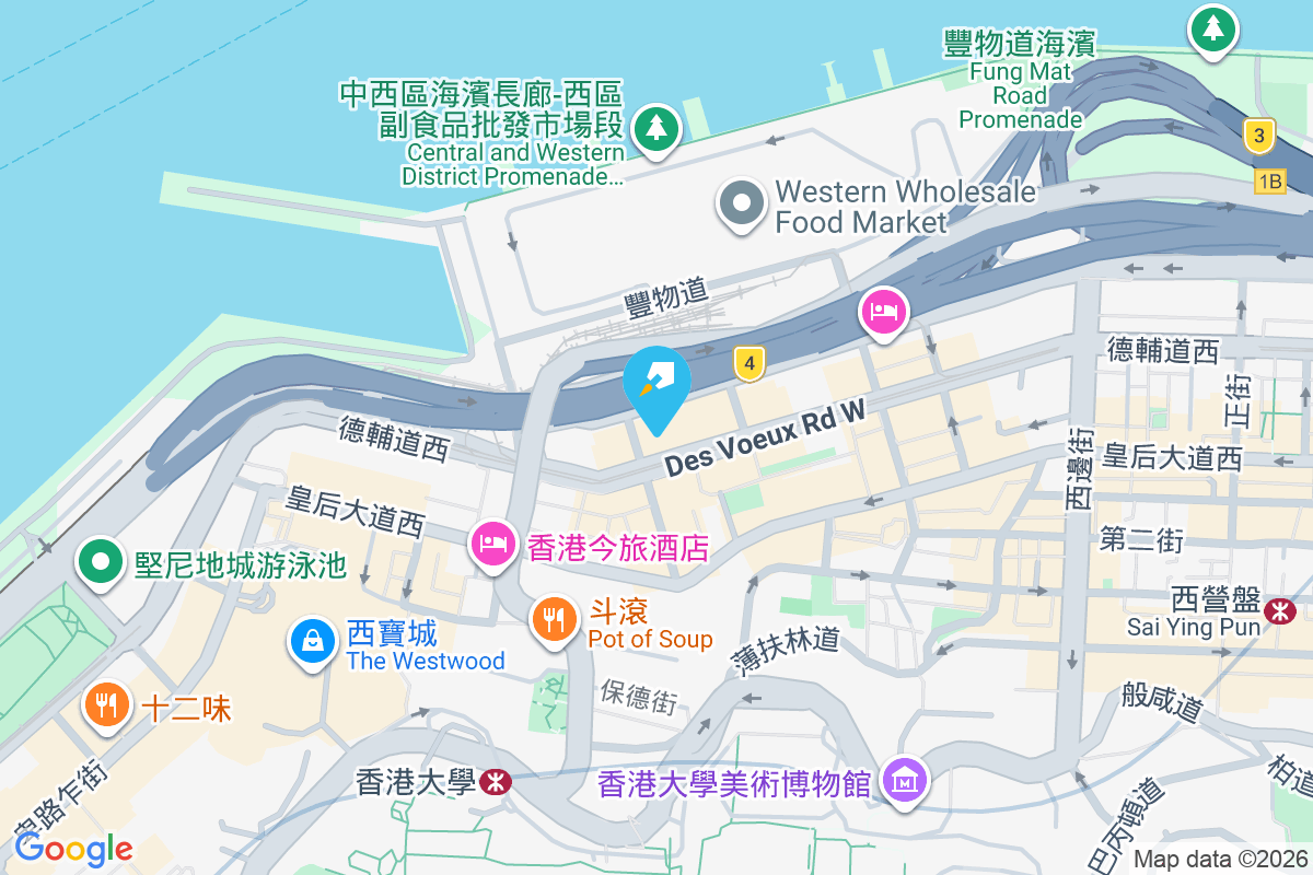 豐業大廈 地圖位置