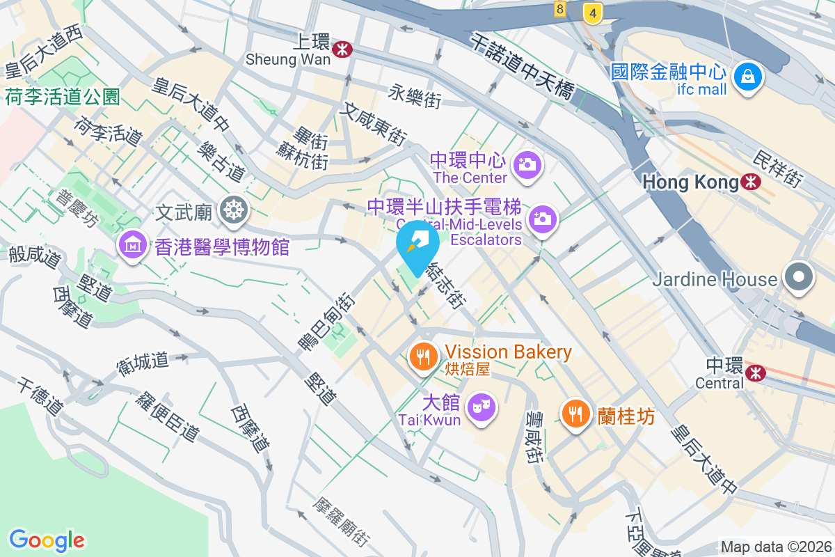 華利樓 地圖位置