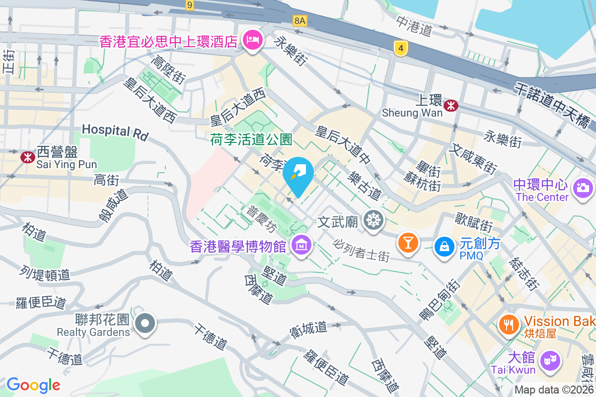 西街52-54號 地圖位置
