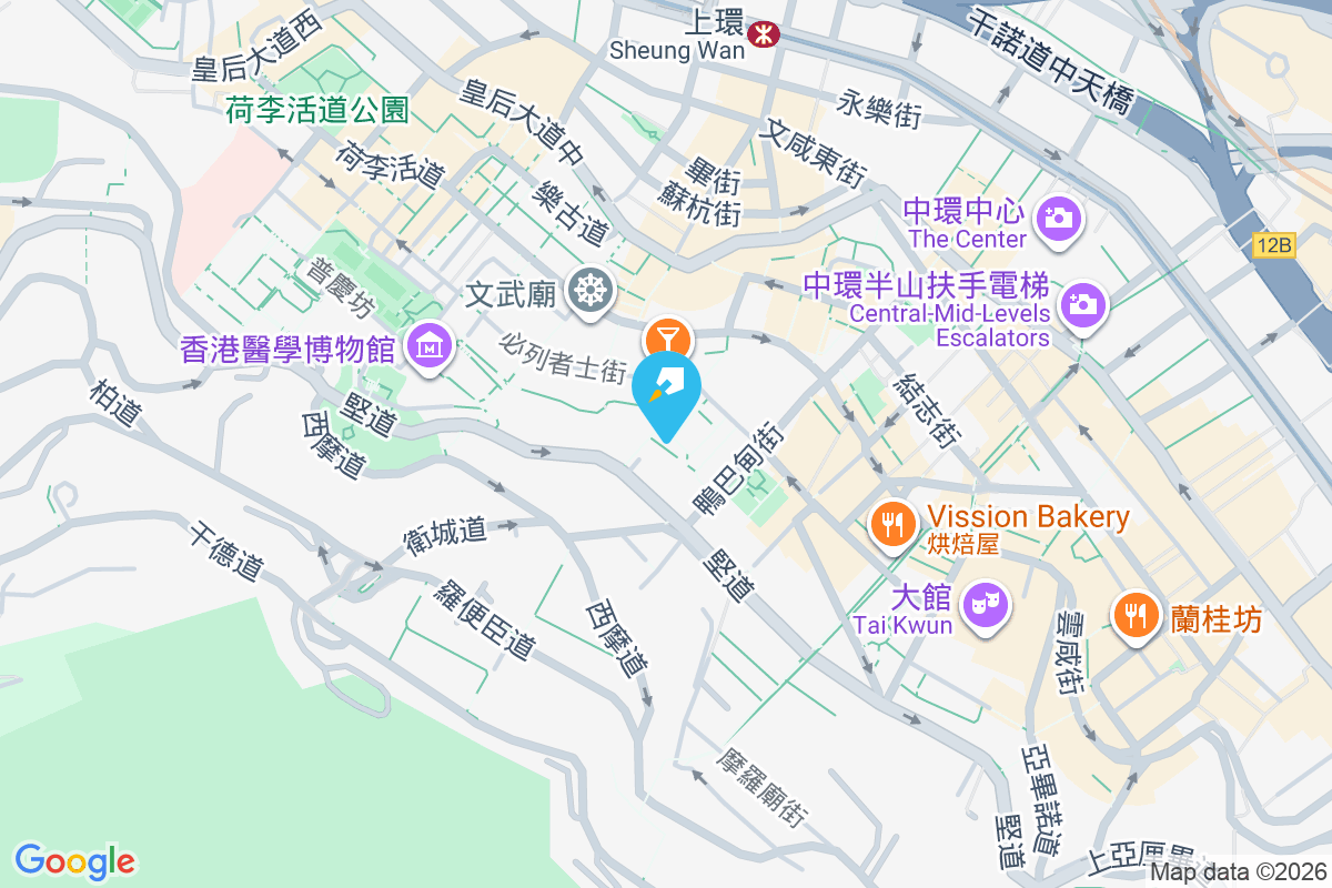 華賢坊東 13 號 地圖位置