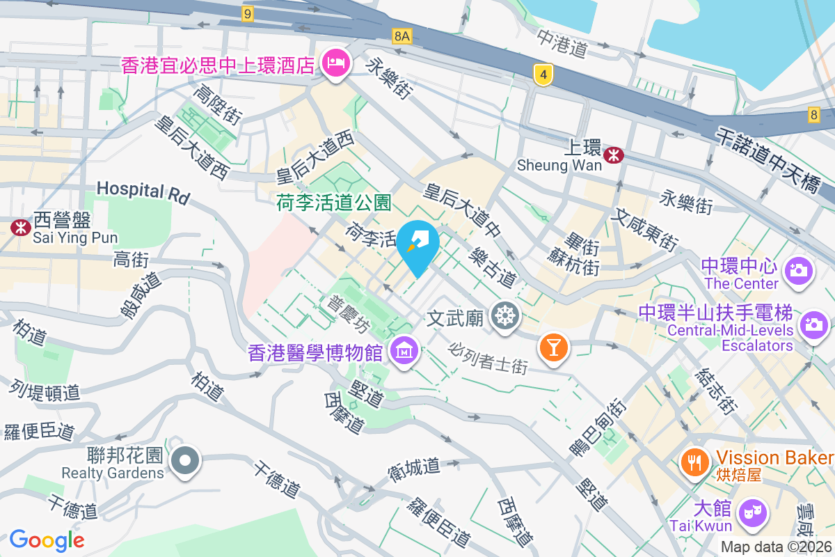 東街41-43號 地圖位置