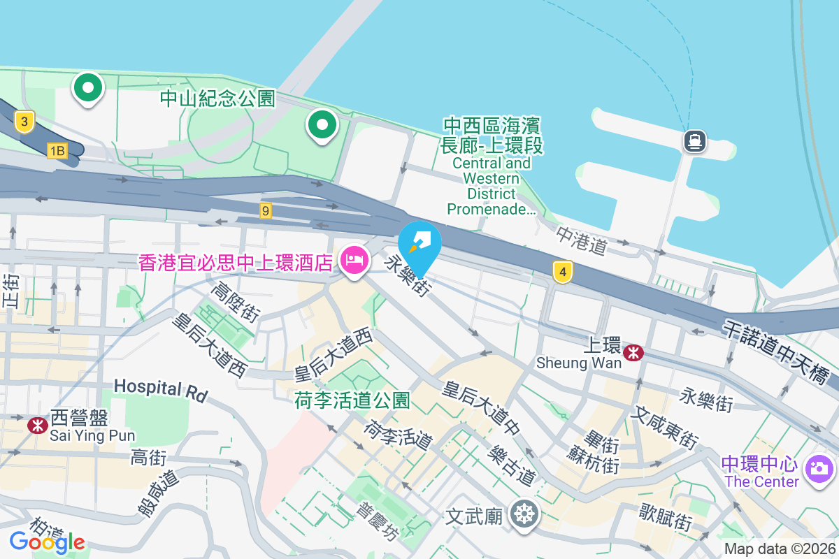 昌隆大廈 地圖位置