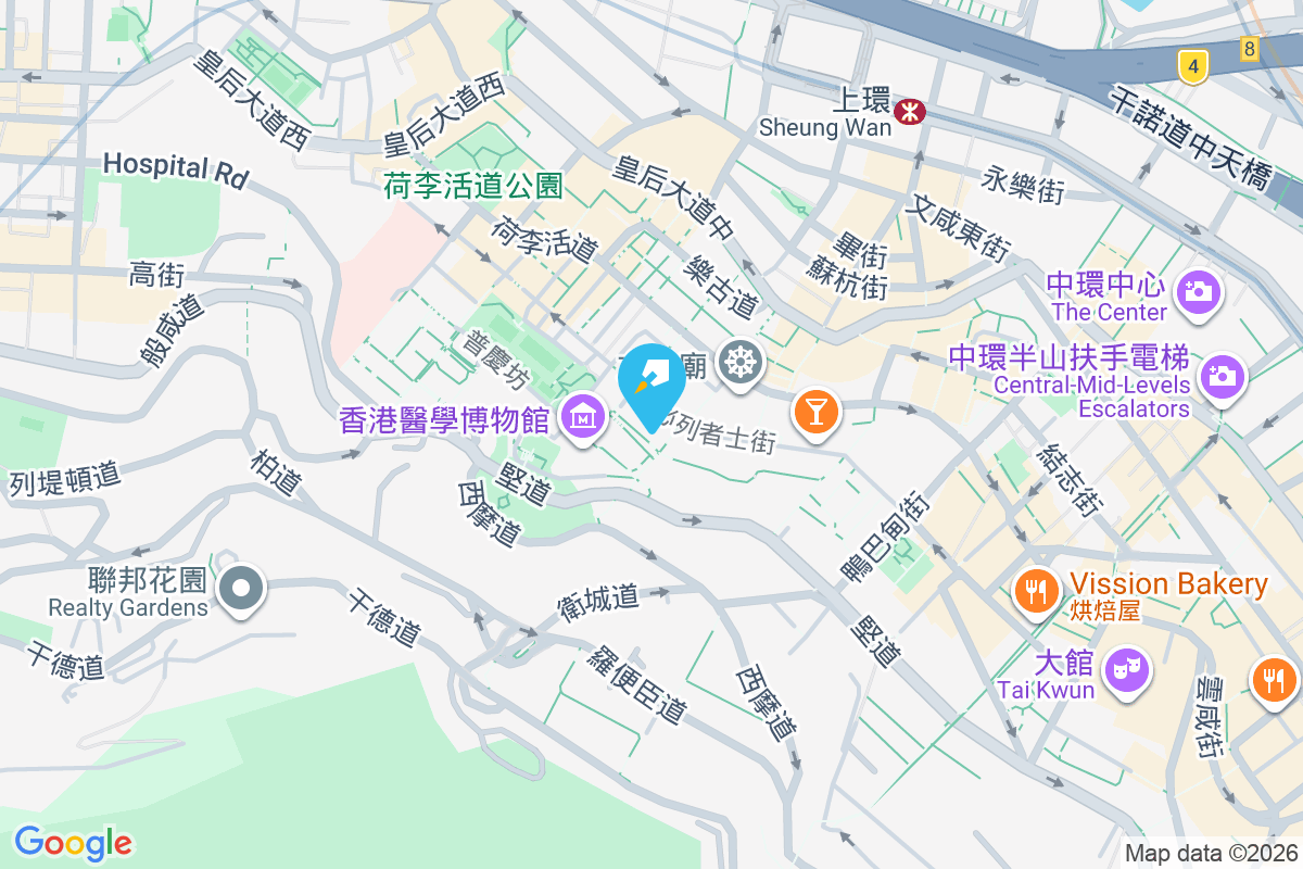 公理堂大廈 地圖位置