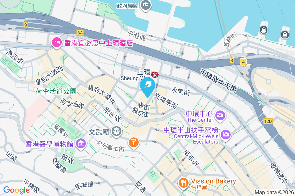 禧利街5號 地圖位置