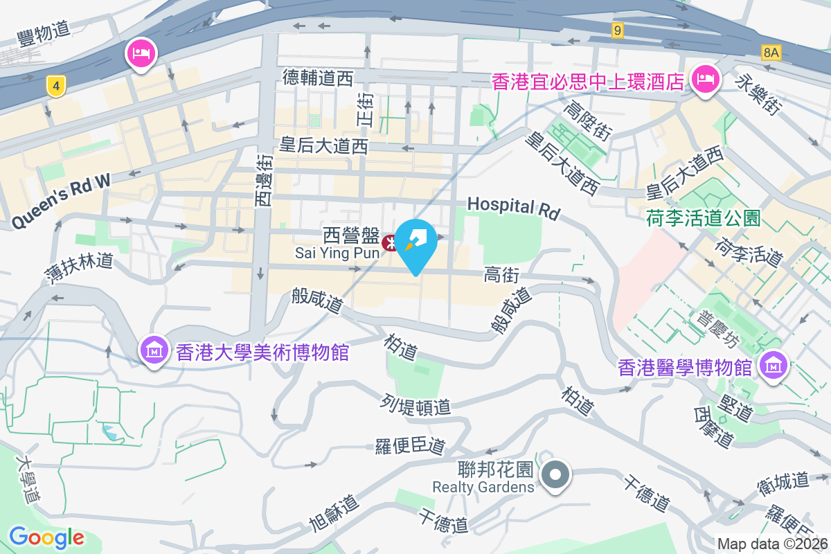 高街2B-2C號 地圖位置