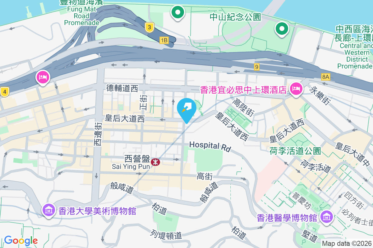 皇后大道西220號 地圖位置