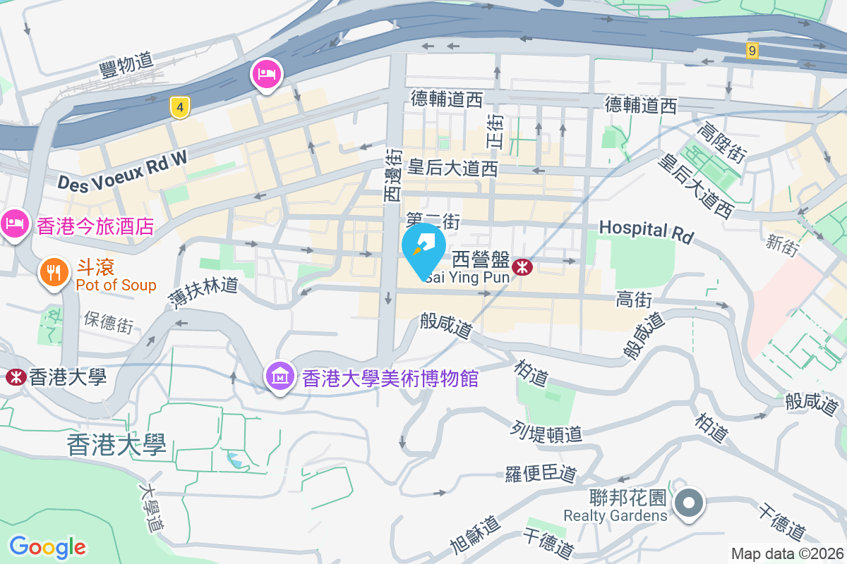 高街95號 地圖位置