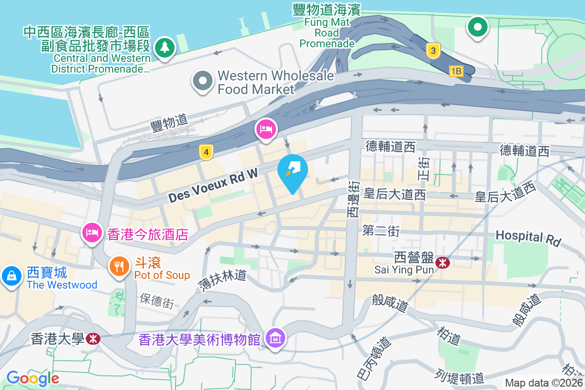 皇后大道西 369 號 地圖位置