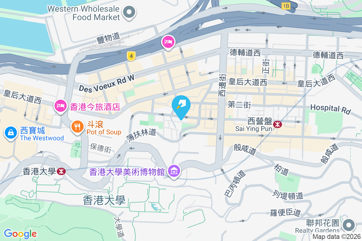 華達閣 地圖位置