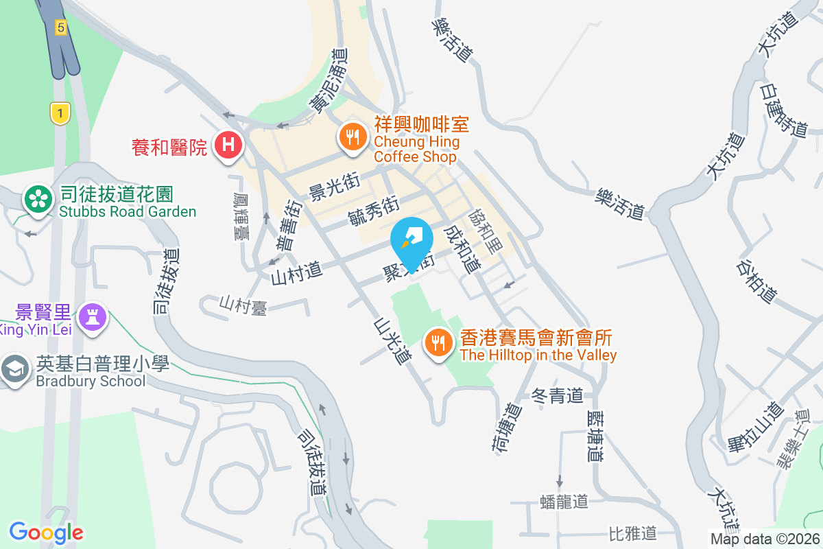 帝華閣 地圖位置