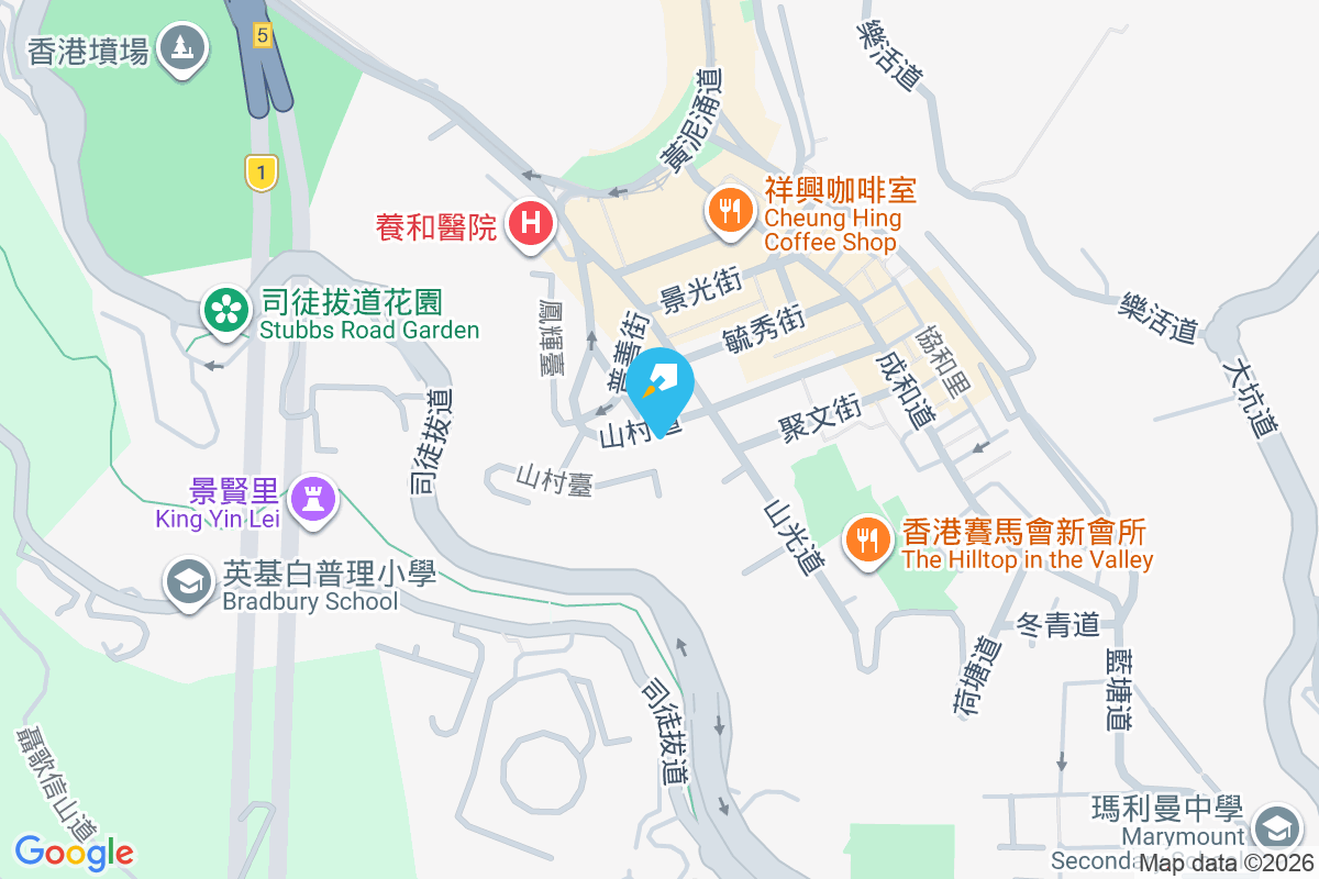 山村道28-30號 地圖位置