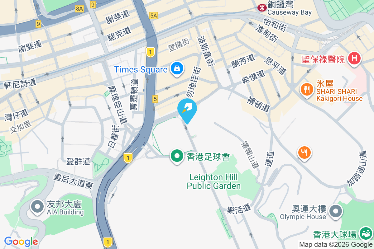 黃泥涌道169號 地圖位置