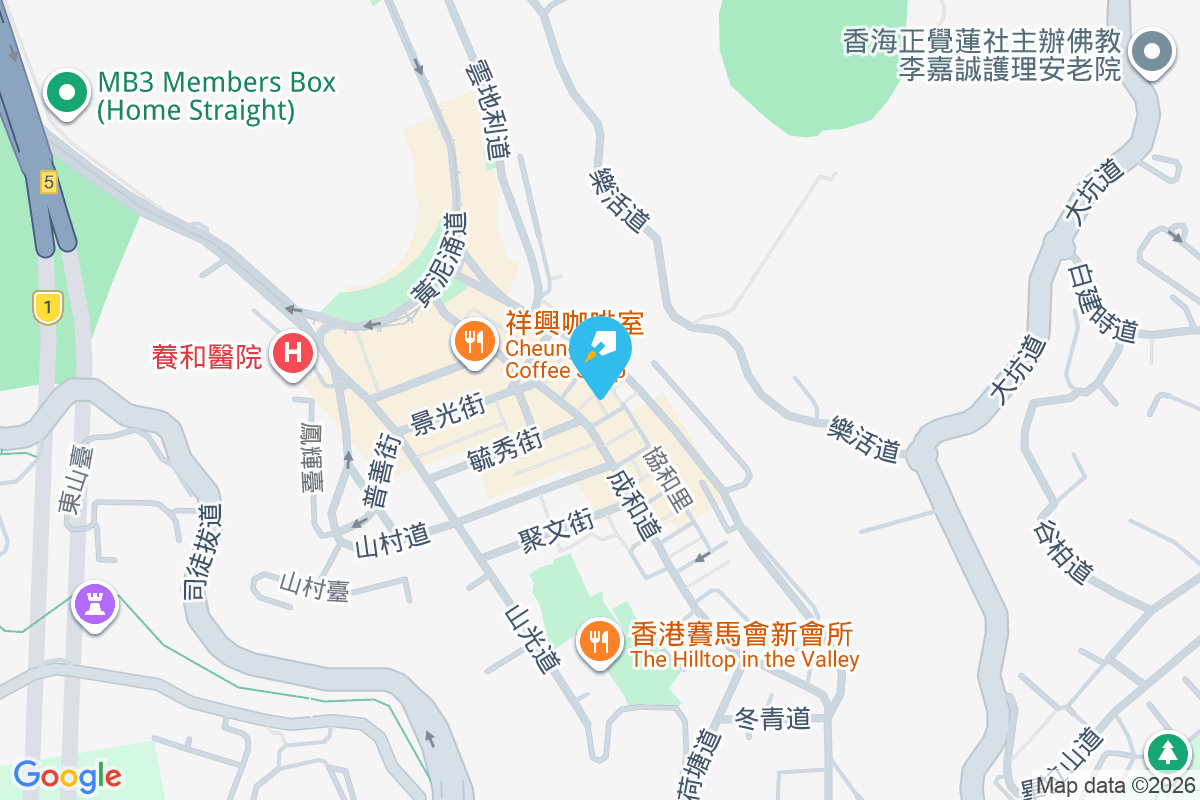 綿發街1號 地圖位置