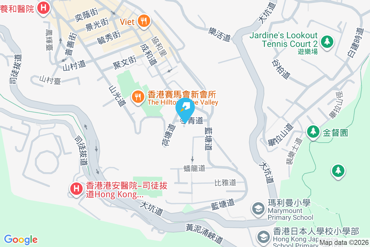 冬青道 3 號 地圖位置