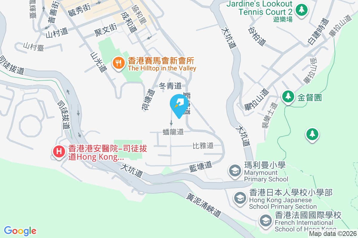 晶輝花園 地圖位置