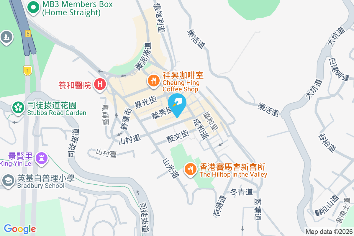 山村道41-43號 地圖位置