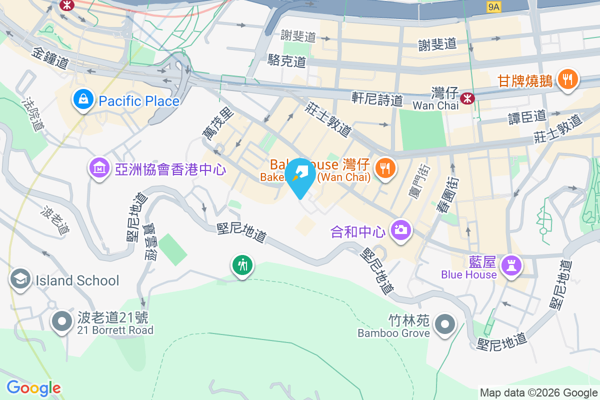 秀華坊 18 號 地圖位置