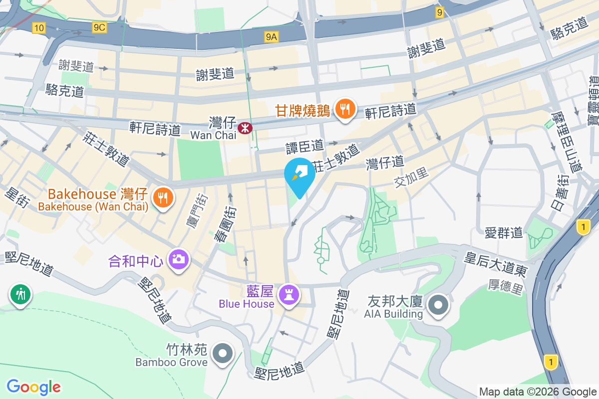 灣仔道56-60號 地圖位置