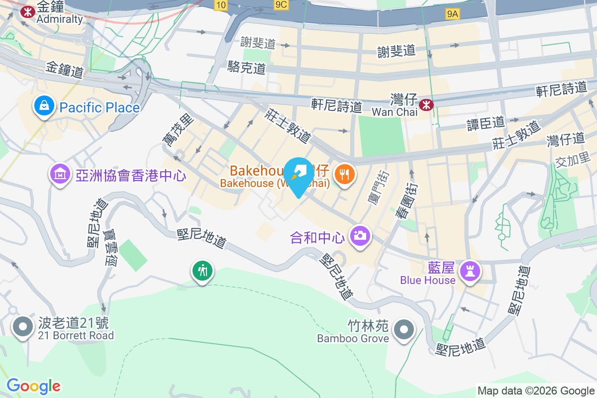 皇后大道東 117 號 地圖位置