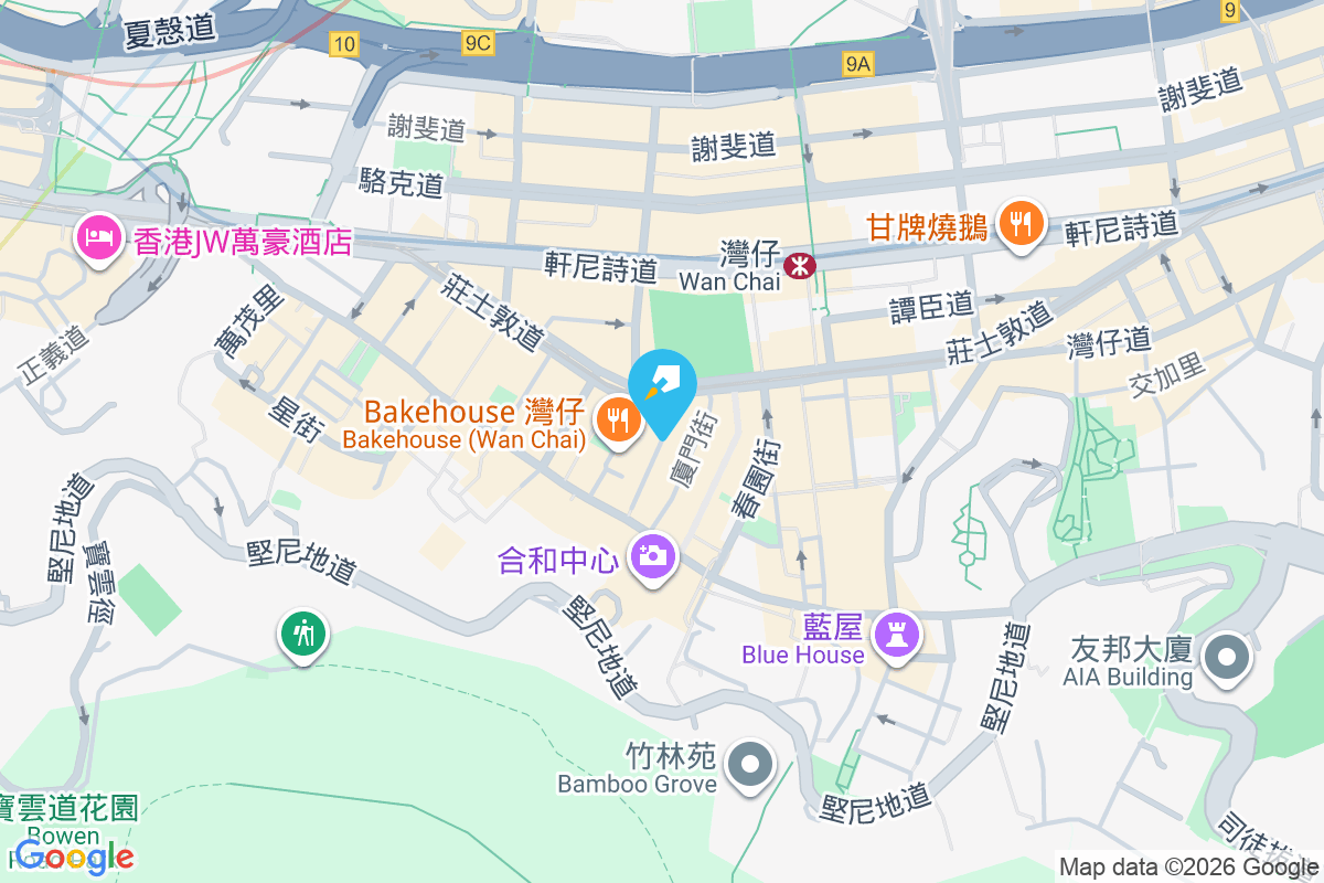 汕頭街26-28號 地圖位置