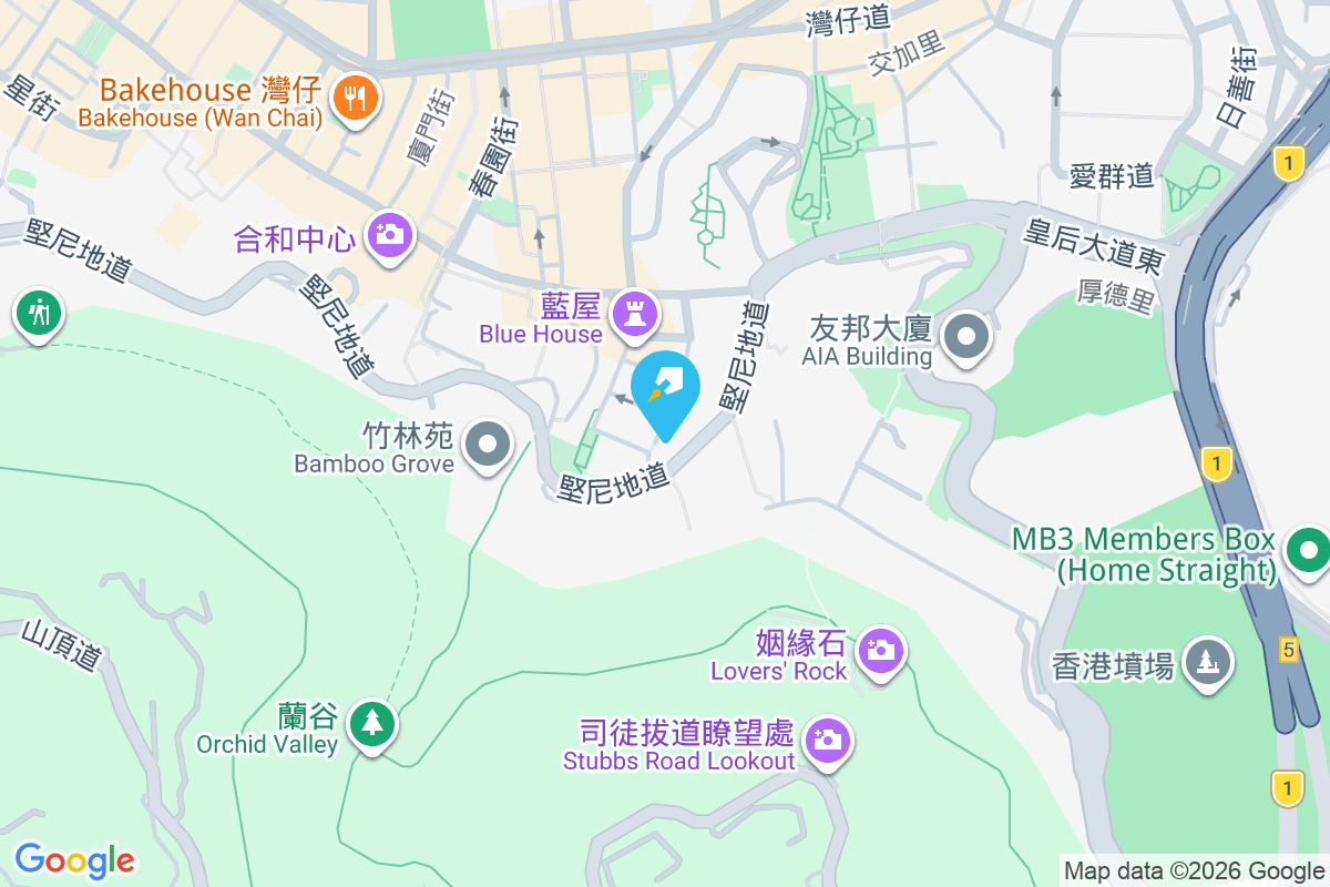 堅尼閣 地圖位置