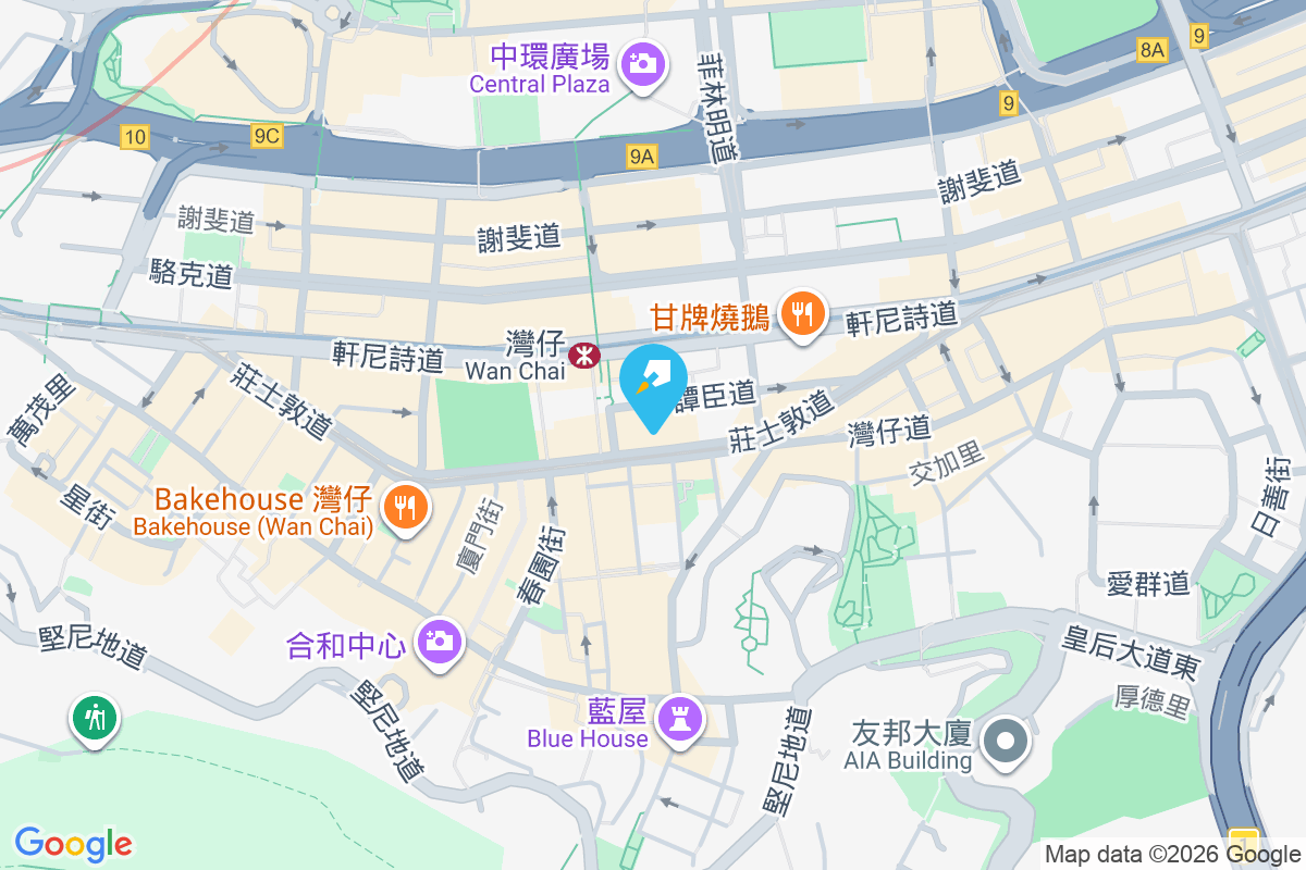 鴻江大廈 地圖位置