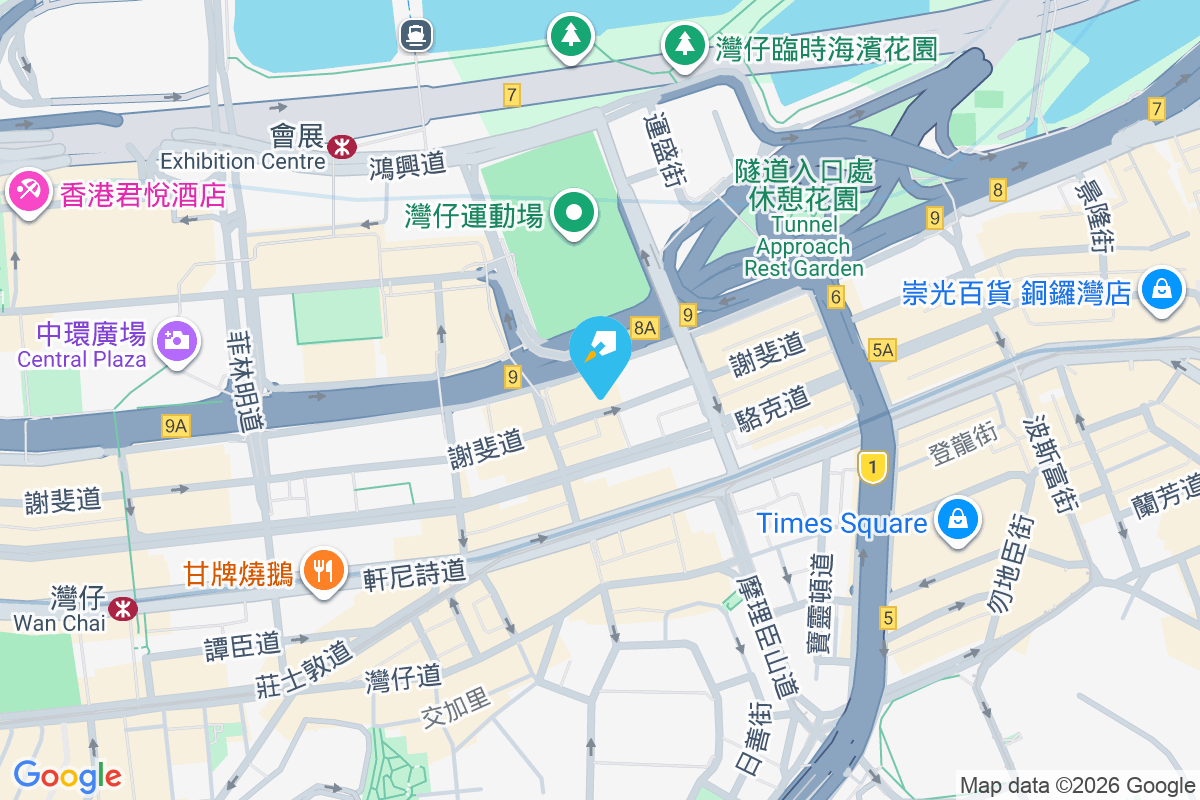 快添大廈 地圖位置