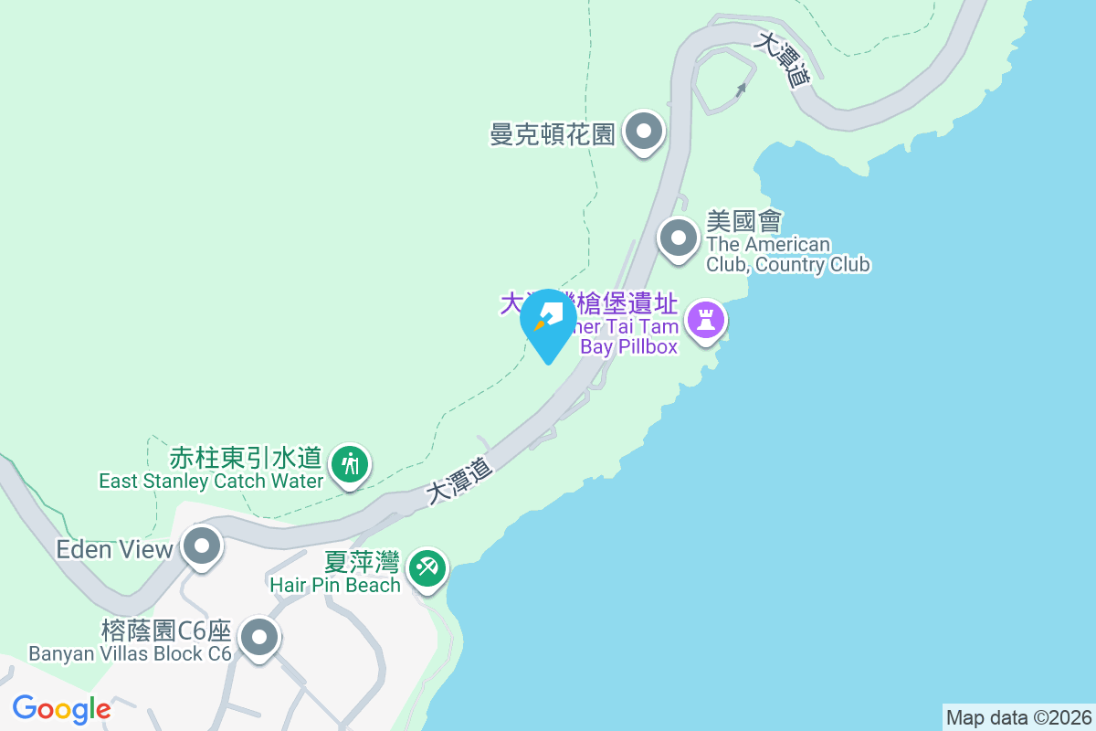 Blue Water 地圖位置
